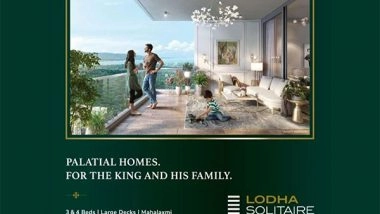 Business News | Lodha Group Launches Its 37-Storey Grand Landmark Lodha Solitaire in South Mumbai