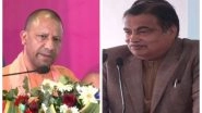 India News | UP CM Yogi Adityanath, Union Min Gadkari Inaugurate 18 Road Projects Worth 10,000 Cr for Eastern UP
