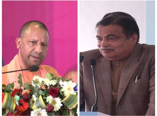 India News | UP CM Yogi Adityanath, Union Min Gadkari Inaugurate 18 Road Projects Worth 10,000 Cr for Eastern UP