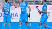 Sports News | FIH Hockey Pro League: India Clinch Third Straight Win at Home, Down World Champions Germany 6-3