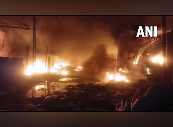 India News | Gujarat: Fire Breaks out at 10 Scrap Godowns in Valsad
