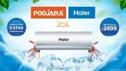 Business News | Poojara Telecom Eyes Robust Expansion Plans; Haier Kinouchi 5 Star Heavy - Duty Pro Air Conditioner Now Available at Poojara Telecom