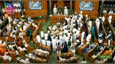 India News | Lok Sabha Faces Adjournment Following Ruckus by Opposition MPs