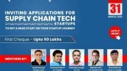Business News | Marwari Catalysts Invites Supply Chain Tech Startups for Its Accelerator Programme - Thrive