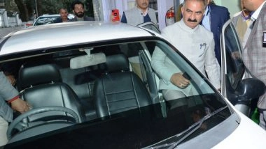 India News | Himachal CM Arrived in His Old Car to Attend His First Budget Session at Vidhan Sabha