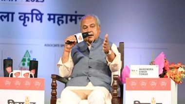 Business News | Empowering Small Farmers Key to Boosting India's GDP: Union Minister Narendra Tomar