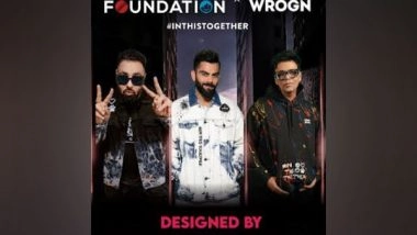 Business News | Wrogn and Virat Kohli Foundation Partner with Bollywood Icons Karan Johar and Badshah for a Limited-edition Capsule Collection