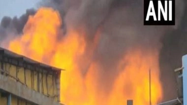 India News | Gujarat: Fire Breaks out at Chemical Company in Valsad