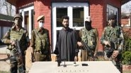 India News | Kashmir Police Arrest One Active Terrorist in J-K's Sopore, Recovers Ammunition