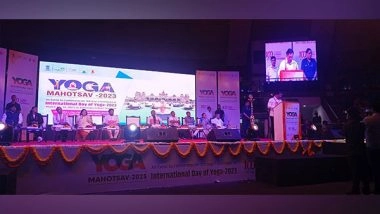 India News | Yoga Mahotsav 2023 Marks the Beginning of 100 Days Countdown of 9th International Yoga Day