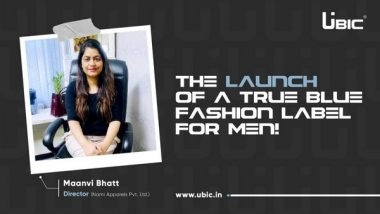 Business News | UBIC - The Launch of a True Blue Fashion Label for Men
