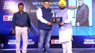 Business News | Saviour Education Abroad Wins the Fastest Growing Immigration Consultant Of Region Award