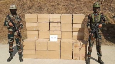 India News | Illegal Foreign Cigarettes Worth Rs 90 Lakh Seized in Mizoram's Champhai
