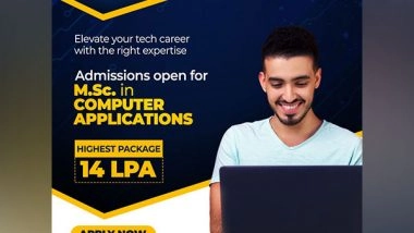 Business News | SICSR: Apply for Industry-oriented Cutting-edge MSc Programme in Computer Applications; Unlock the Roadmap to Success in Industry 4.0