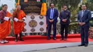 World News | ISRO Chairman, Bhutan's Ministers Inaugurate Ground-Earth Station for India-Bhutan Satellite