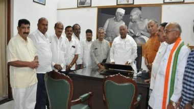 India News | Opposition Members to Meet at Mallikarjun Kharge's Office Today to Draw Up Floor Strategy in RS