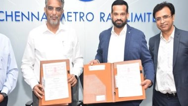 Business News | Hitachi Rail STS a Bangalore-based Company Wins USD 200m Bid to Deliver Autonomous Digital Signalling for Chennai Metro