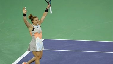 Sports News | Indian Wells: Maria Sakkari Rallies Past Petra Kvitova to Book Semifinals Berth
