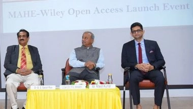 Business News | Wiley and Manipal Academy of Higher Education Sign Open Access Agreement in India