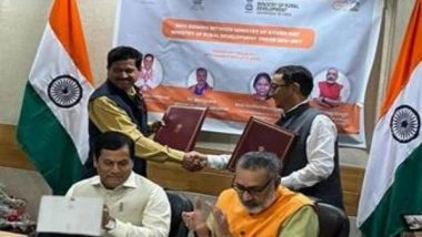 Business News | Ayush Ministry Signs MoU with Ministry of Rural Development to Empower Rural Youth by Skilling