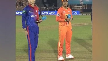 Sports News | WPL 2023: Delhi Capitals Captain Meg Lanning Wins Toss, Opts to Field Against Gujarat Giants