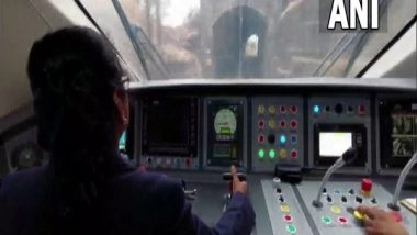 India News | Asia's First Woman Loco Pilot Thanks PM for Bringing Vande Bharat to Mumbai