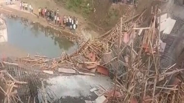 India News | Assam: Under-construction Bridge Collapses in Nagaon, 4 Injured