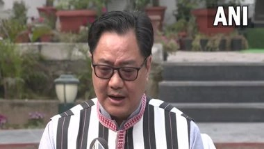 India News | Efforts on to Ensure Easy, Accessible and Affordable Judicial System, Says Kiren Rijiju in RS
