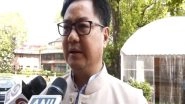 India News | Govt Has Launched ECourts Project for Justice Through Use of Tech, Says Rijiju in RS
