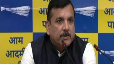 India News | AAP Leader Sanjay Singh Gives Suspension of Business Notice to Discuss Adani Issue