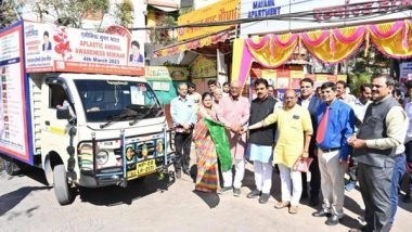 Business News | The Anemia Awareness Chariot Travelled 200 Km in Eight Days and Educated over 35K People