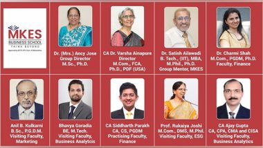 Business News | Meet the Torchbearers of the New-age MKES Business School, Mumbai