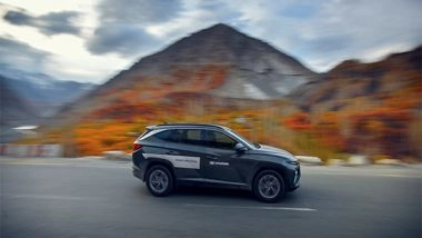 Business News | Hyundai Tucson Goes on a 2500km Journey Between Two Historic Indian Locations