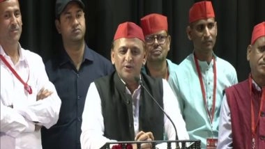 India News | Akhilesh Yadav Targets BJP in Kolkata Meeting, Says Samajwadi Party Will Do Everything to Save Constitution