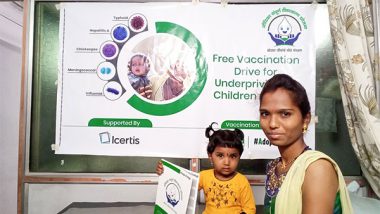 Business News | Jivika Healthcare's Vaccination Drive in Partnership with Icertis Inoculated 150 Children in Maharashtra