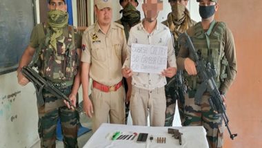 India News | Army Apprehends ULFA (I) Cadre with Weapon from Assam's Lekhapani