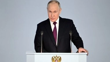 World News | ICC Issues Arrest Warrant Against Russian President Putin over Alleged War Crimes in Ukraine