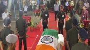 India News | Arunachal Chopper Crash: Fallen Army Officers Bade Tearful Goodbye with Full Military Honours