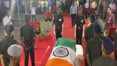 India News | Arunachal Chopper Crash: Fallen Army Officers Bade Tearful Goodbye with Full Military Honours