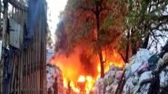India News | Fire Breaks out at Plastic Godown in Hyderabad, No Casualties Reported