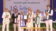 Business News | ASPEE Group's Sharad Lallubhai Patel Receives Honorary Doctorate from Navsari Agriculture University