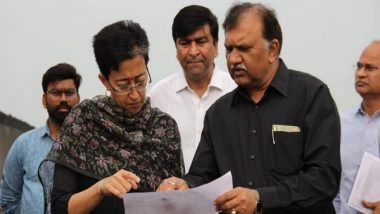 India News | PWD Minister Atishi Inspects Ongoing Maintenance Work on Chirag Delhi Flyover