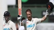 Sports News | Kane Williamson Reaches Special Test Landmark, Stitches 149-run Stand with Henry Nicholls to Put New Zealand at Driver's Seat Against Sri Lanka in 2nd Test