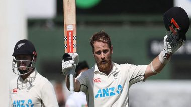 Sports News | Kane Williamson Reaches Special Test Landmark, Stitches 149-run Stand with Henry Nicholls to Put New Zealand at Driver's Seat Against Sri Lanka in 2nd Test