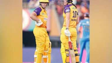Sports News | WPL: Grace-Tahlia Partnership Helps UP Warriorz Clinch 5-wicket Win over Mumbai Indians in Last-over Thriller