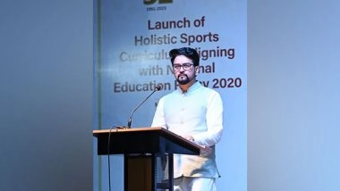 Sports News | Under PM Modi's Leadership, India's Sports Culture Has Found an Invigorated Momentum: Union Minister Anurag Thakur