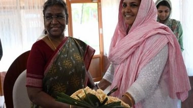 India News | Lakshadweep: President Murmu Interacts with Members of Self-help Groups