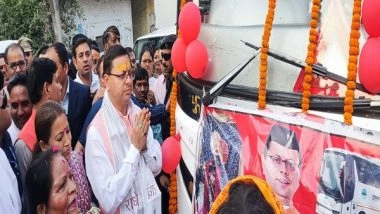 India News | U'khand CM Dhami Offers Prayers at the Khatu Shyam in Tanakpur