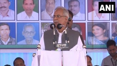 India News | BJP Does Not Want Common People to Get Reservation Benefits: Chhattisgarh CM Baghel