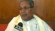India News | Bharat Jodo Yatra Was a Symbol of India's Unity: Congress Leader Siddaramaiah